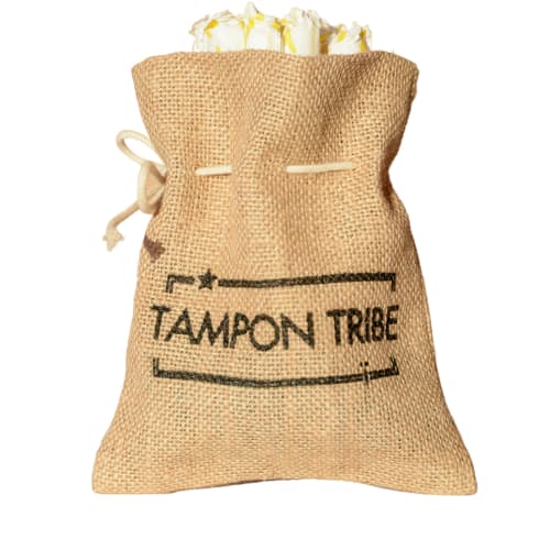 Tampon Tribe Cute Jute Bags, Medium